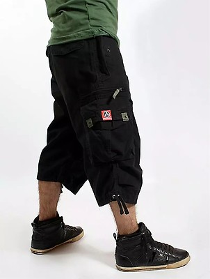 3/4 Molecule cargo pants 45056, Army green | Toonzshop
